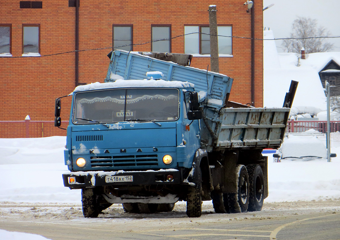 Нижегородская область, № Т 418 АХ 152 — КамАЗ-5320