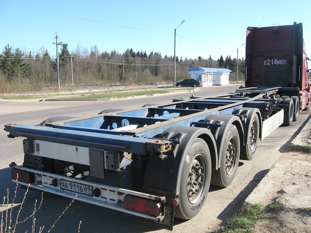 Тверская область, № АЕ 9116 69 — Schmitz Cargobull S.CF (общая модель)