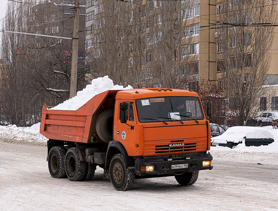 Башкортостан, № В 394 ВО 102 — КамАЗ-55111-15 [55111R]