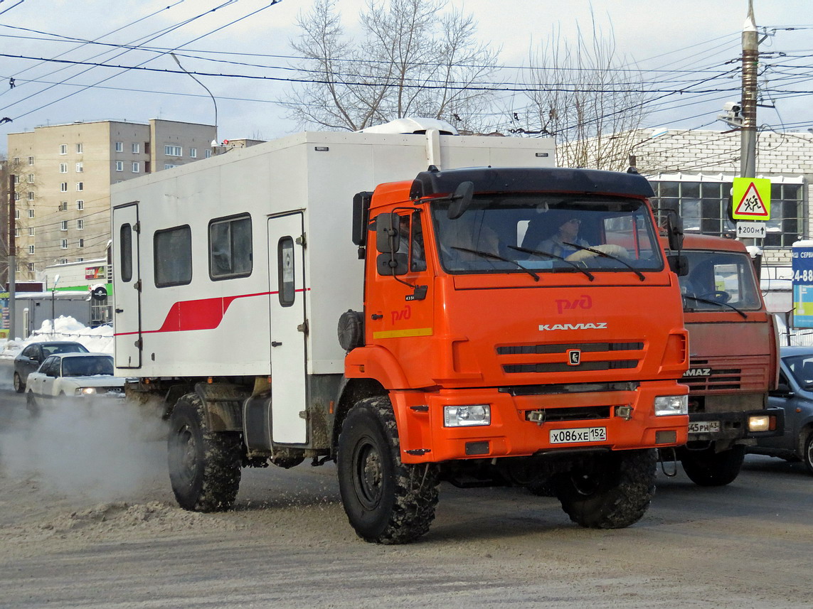 Кировская область, № Х 086 ХЕ 152 — КамАЗ-43502-D5