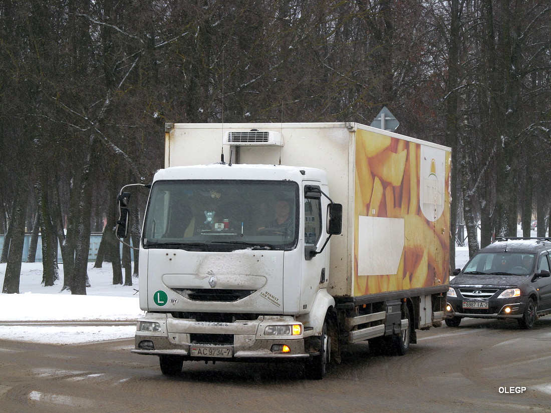 Минск, № АС 9734-7 — Renault Midlum