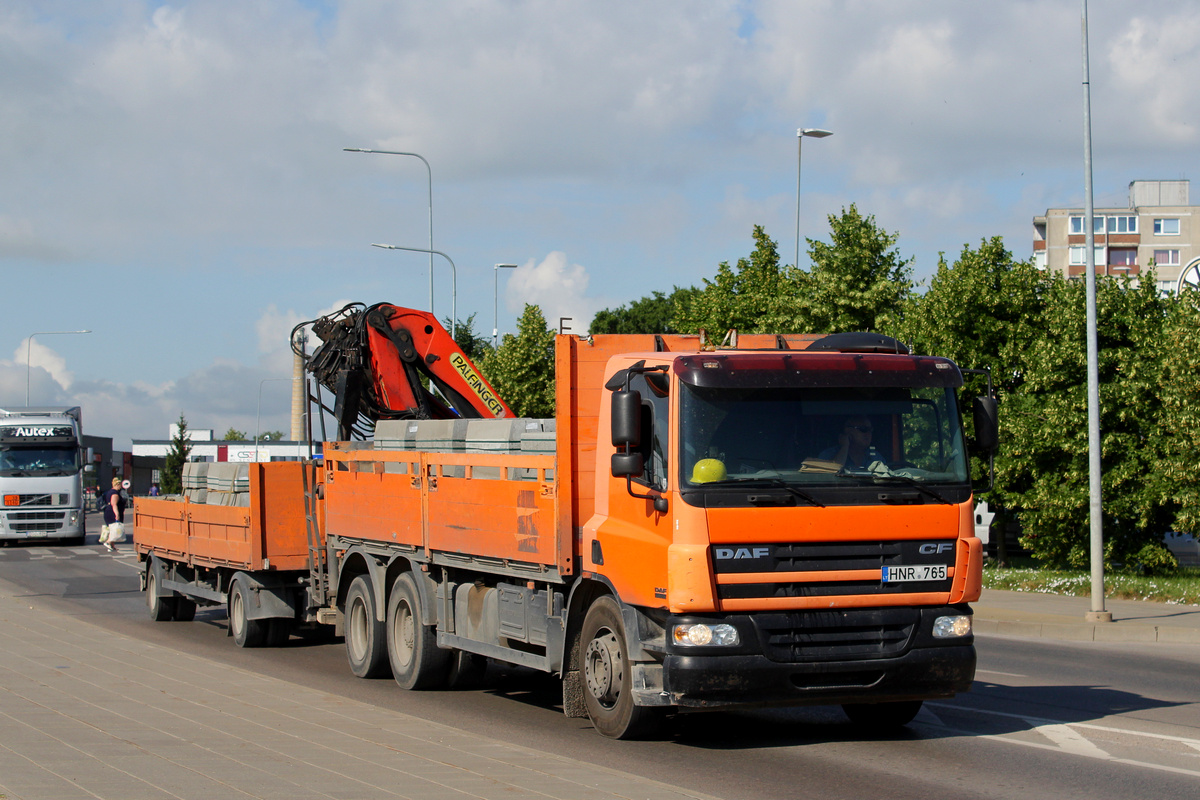 Литва, № HNR 765 — DAF CF85 FAS