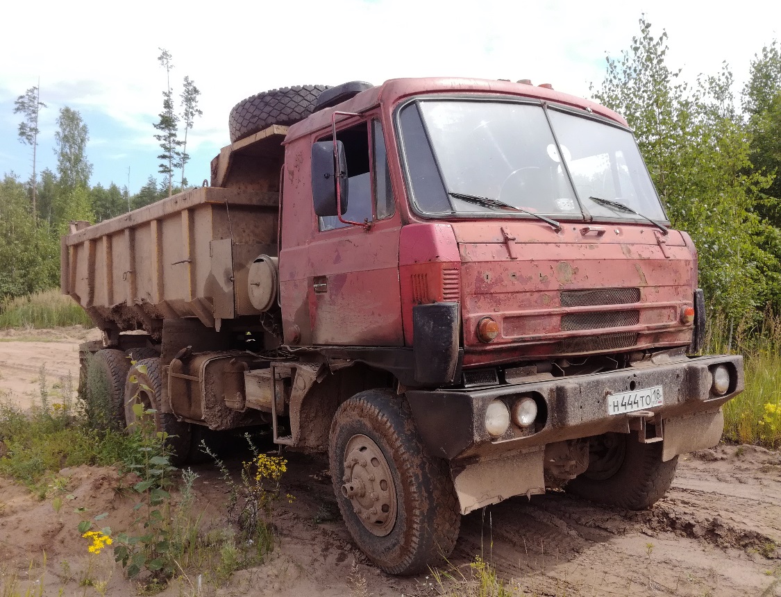 Удмуртия, № Н 444 ТО 18 — Tatra 815 S1 A