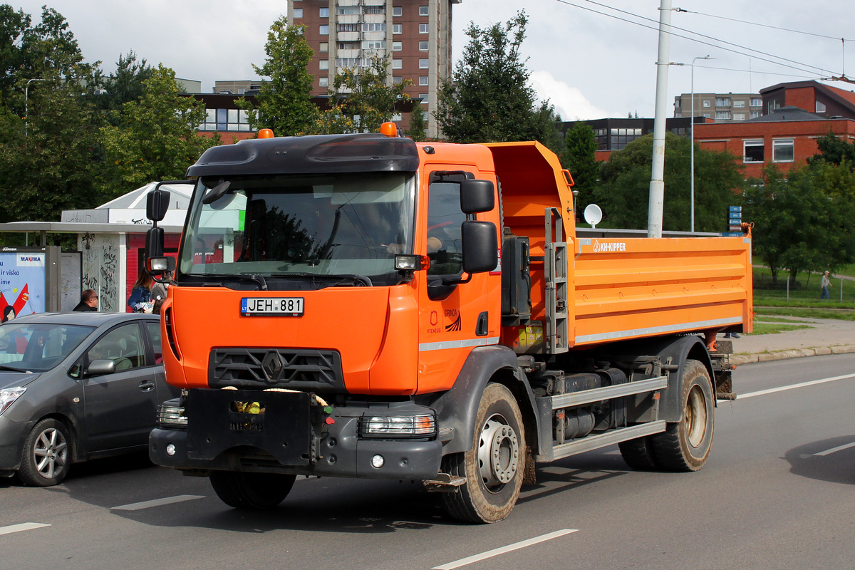 Литва, № JEH 881 — Renault Midlum