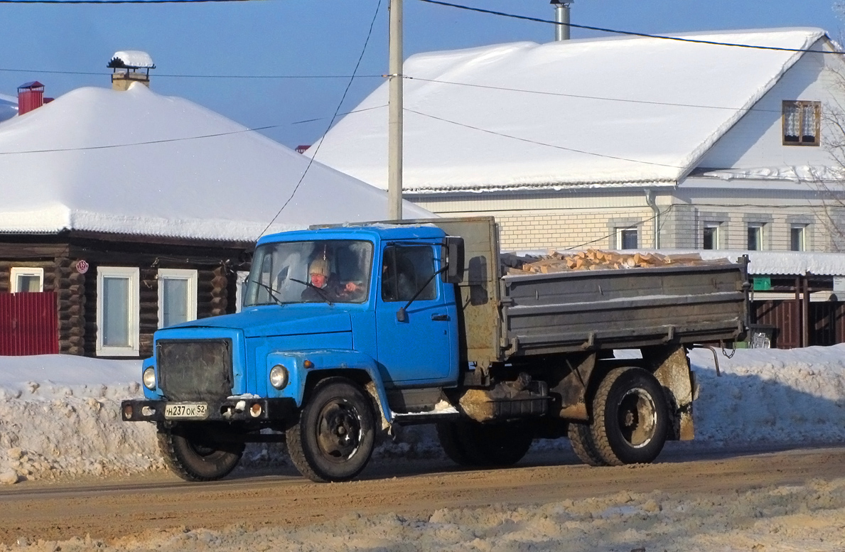 Нижегородская область, № Н 237 ОК 52 — ГАЗ-3307