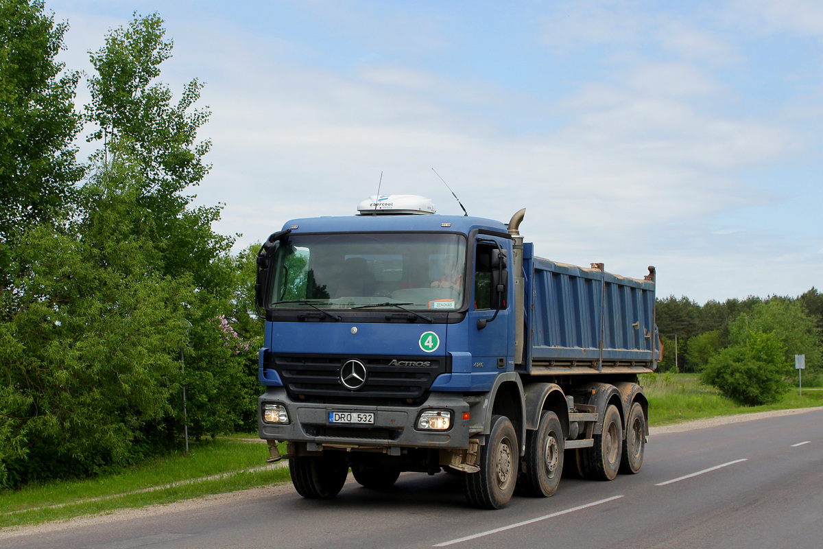 Литва, № DRO 532 — Mercedes-Benz Actros ('2003) 4146