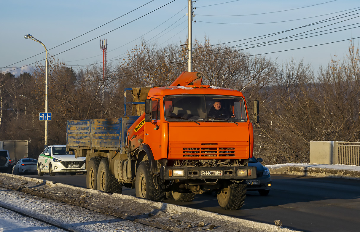 Башкортостан, № Х 338 ВВ 102 — КамАЗ-43118-10 [43118K]