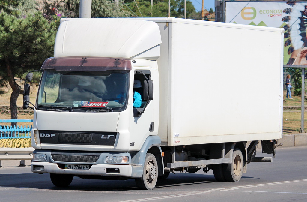 Одесская область, № ВН 9786 ЕН — DAF LF (общая модель)