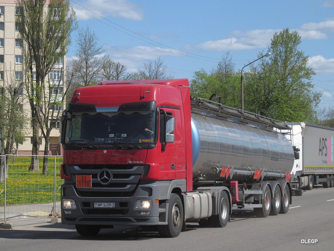 Витебская область, № АК 3469-2 — Mercedes-Benz Actros ('2009) 1844