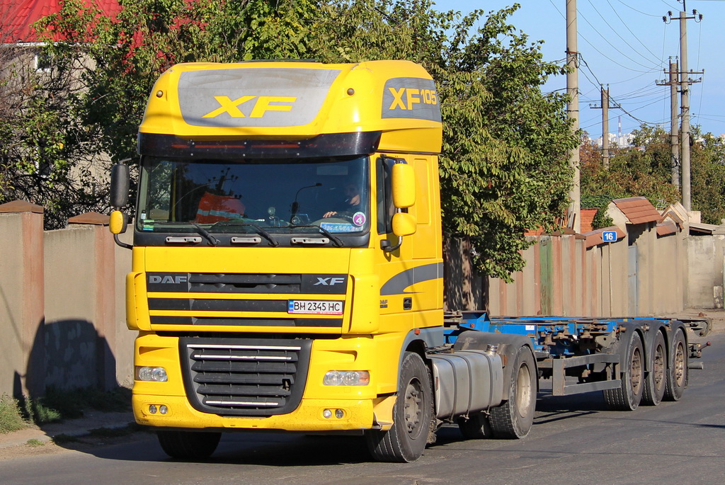 Одесская область, № ВН 2345 НС — DAF XF105 FT