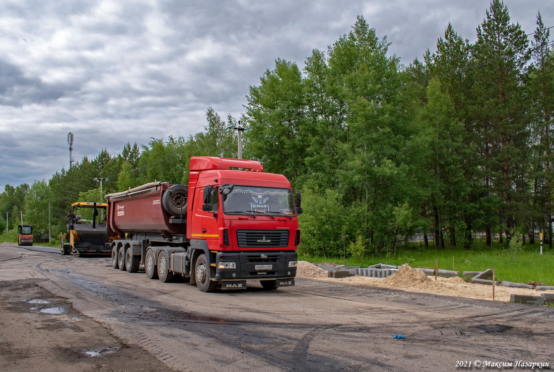 Рязанская область, № Х 600 СО 62 — МАЗ-643028