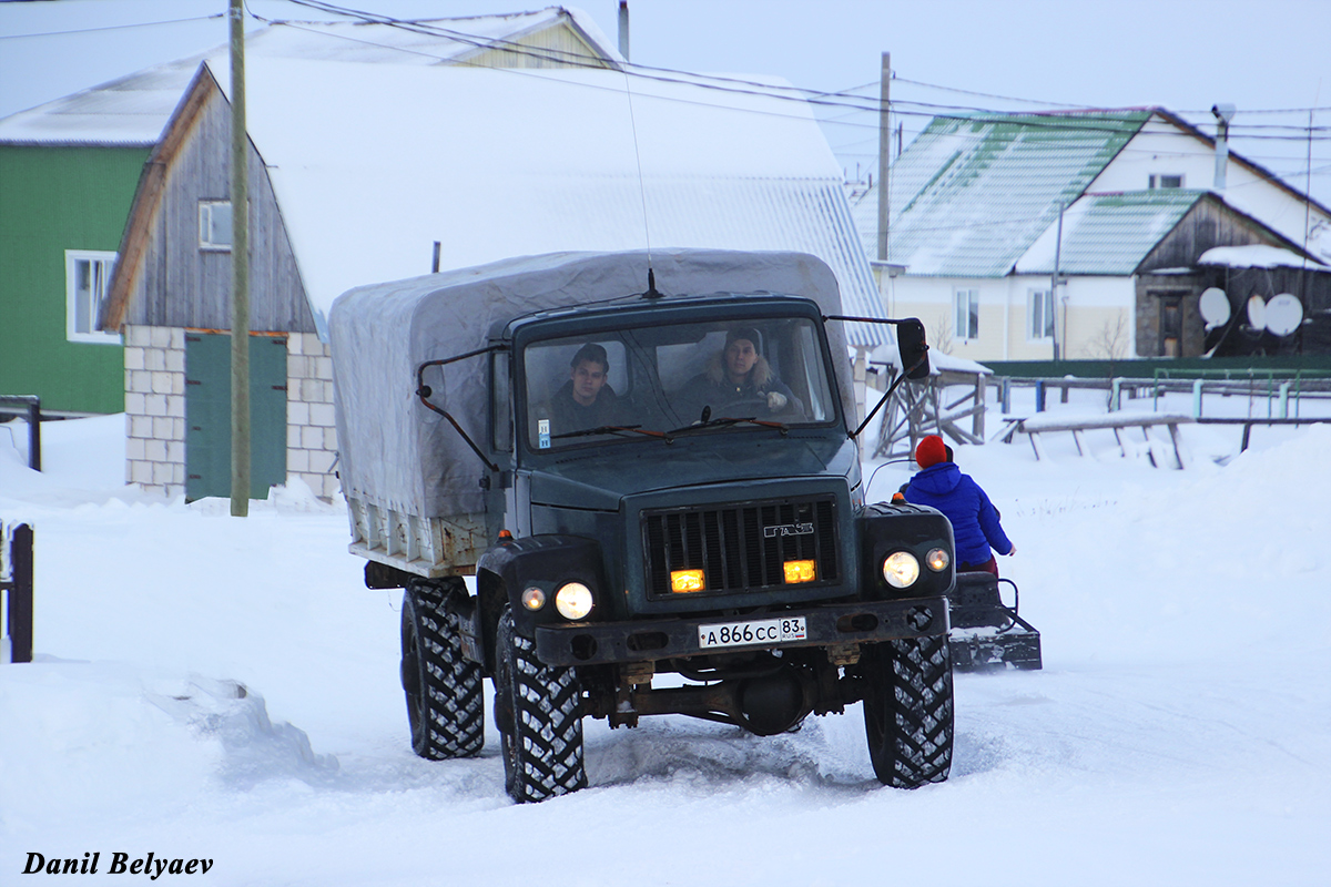 Ненецкий автономный округ, № А 866 СС 83 — ГАЗ-3308 «Садко»