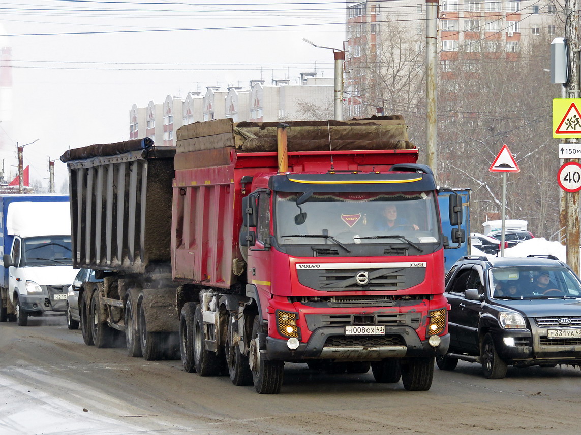 Кировская область, № Н 008 ОХ 43 — Volvo ('2010) FMX.440 [X9P]