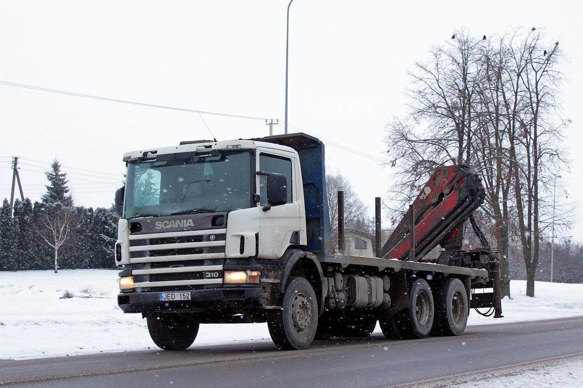 Литва, № JED 152 — Scania ('1996, общая модель)