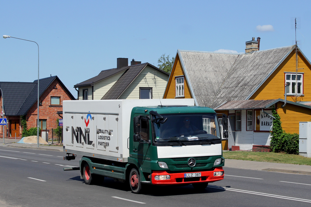 Литва, № LLZ 387 — Mercedes-Benz Atego 816