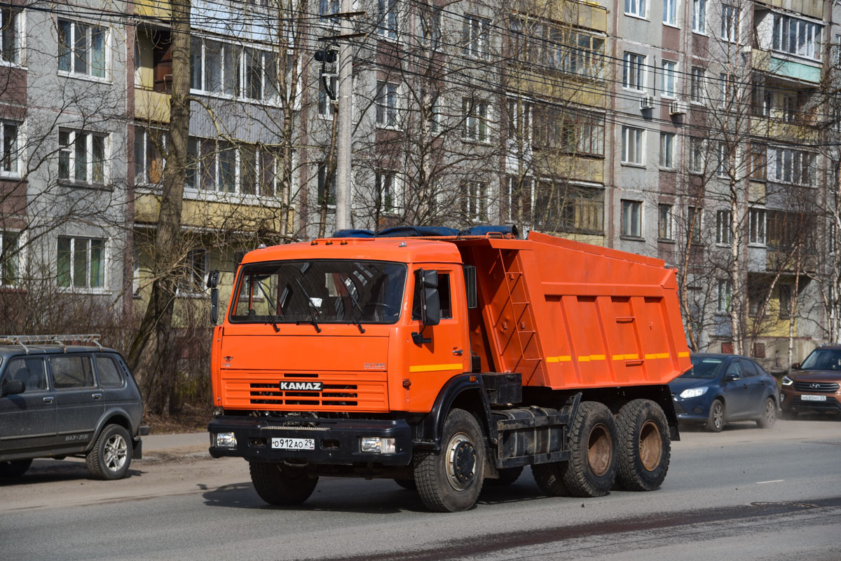 Архангельская область, № О 912 АО 29 — КамАЗ-65115 [651150]