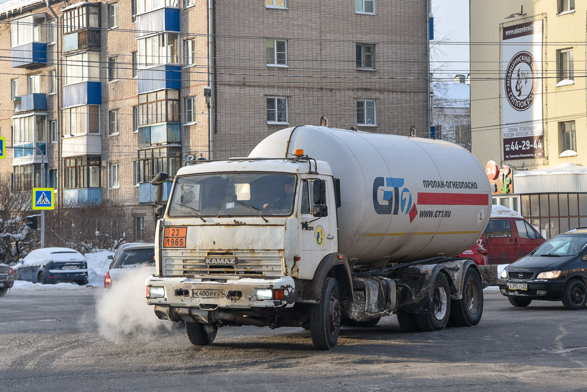 Архангельская область, № К 400 РУ 29 — КамАЗ-65115-62