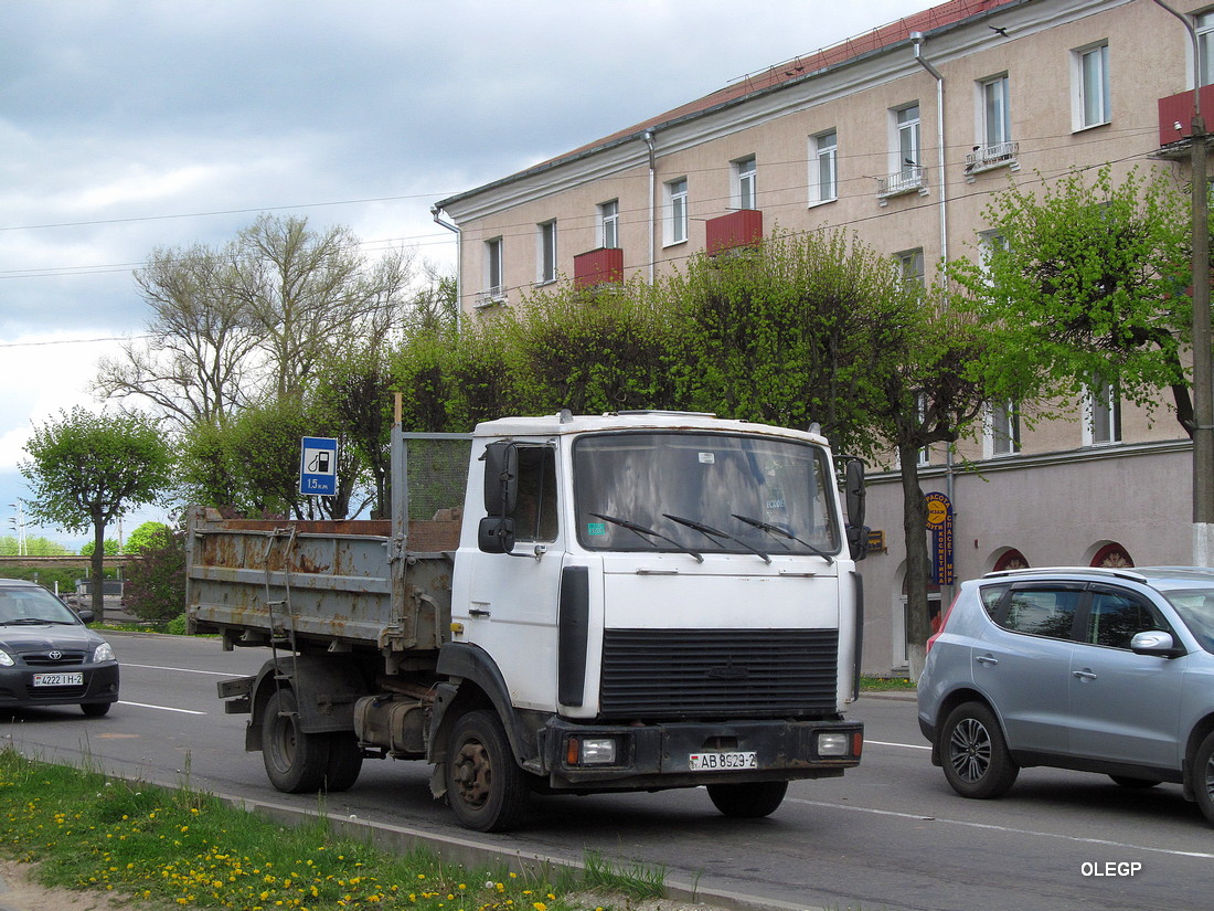 Витебская область, № АВ 8929-2 — МАЗ-4570 (общая модель)