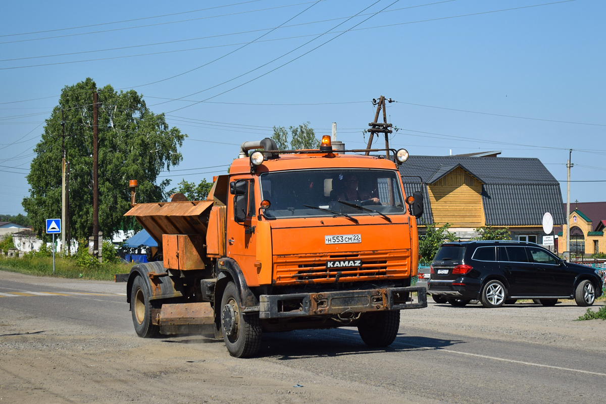 Алтайский край, № Н 553 СМ 22 — КамАЗ-43253-A3