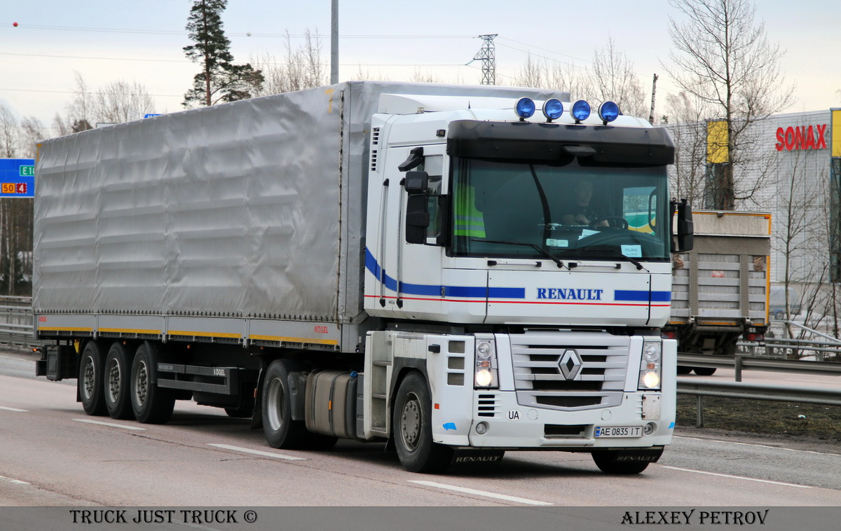 Днепропетровская область, № АЕ 0835 ІТ — Renault Magnum ('2005)