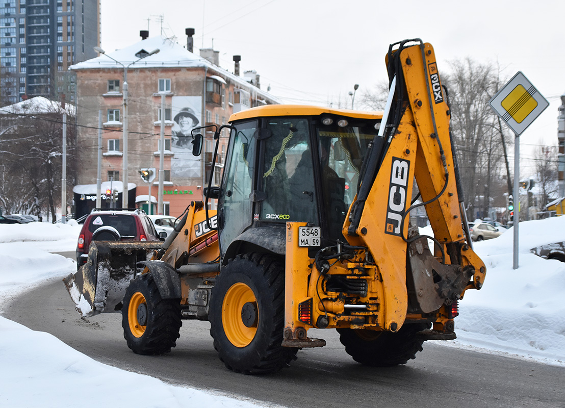 Пермский край, № 5548 МА 59 — JCB 3CX