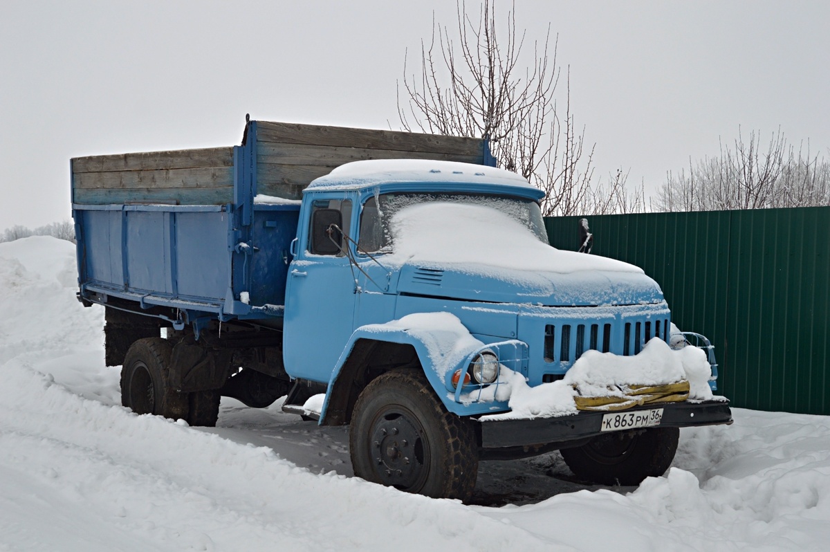 Воронежская область, № К 863 РМ 36 — ЗИЛ-495710