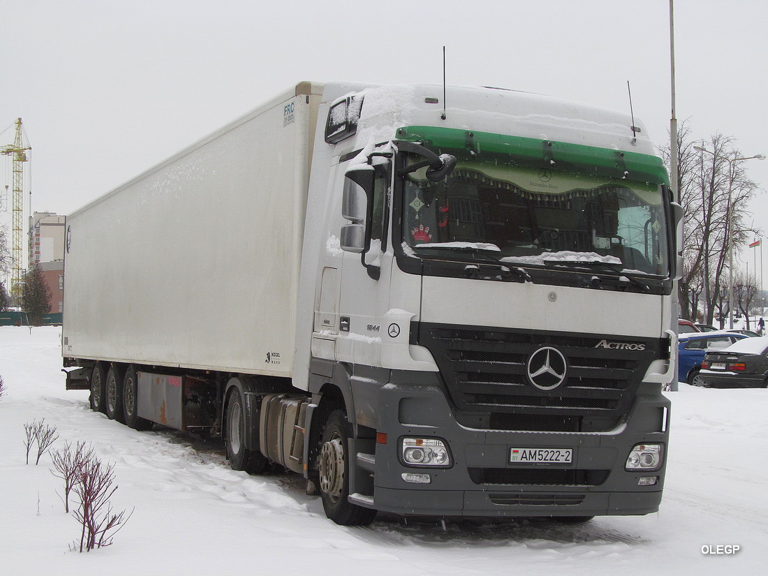 Витебская область, № АМ 5222-2 — Mercedes-Benz Actros ('2003) 1844