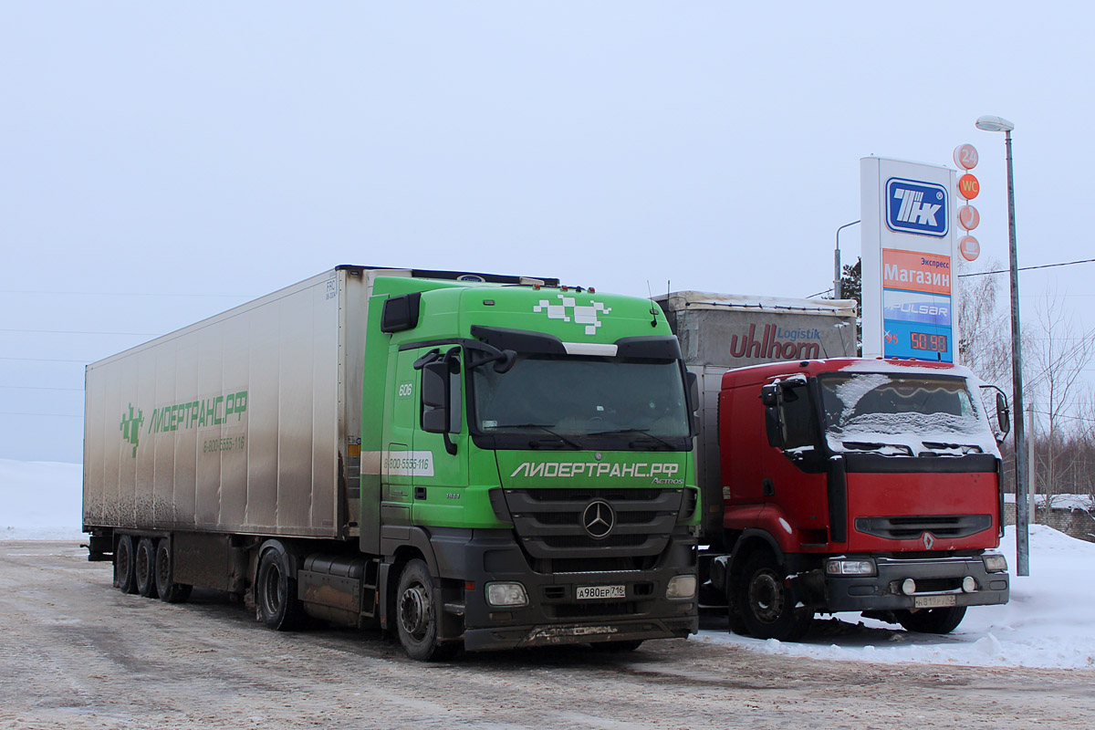 Татарстан, № А 918 ЕР 716 — Mercedes-Benz Actros ('2009) 1844