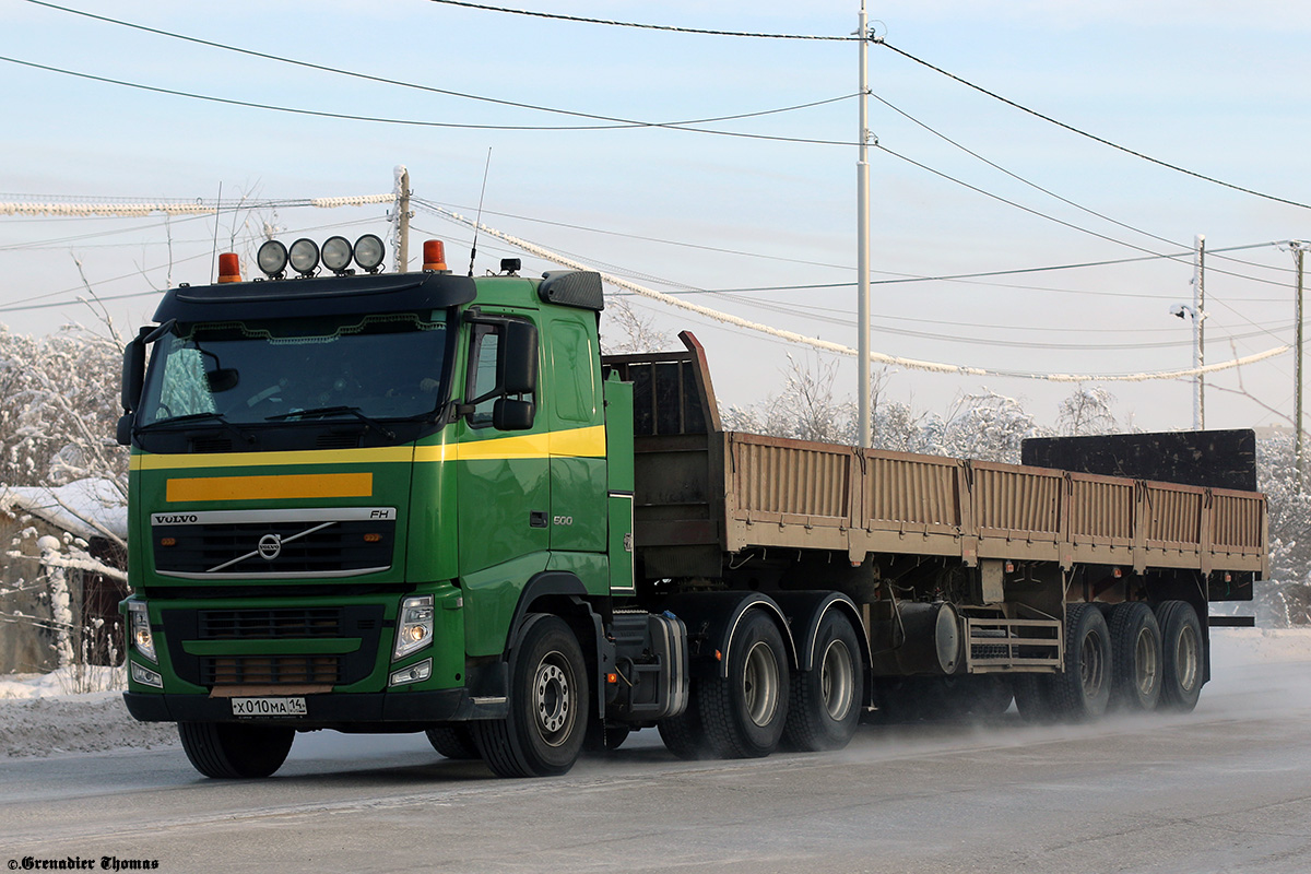 Саха (Якутия), № Х 010 МА 14 — Volvo ('2008) FH.500