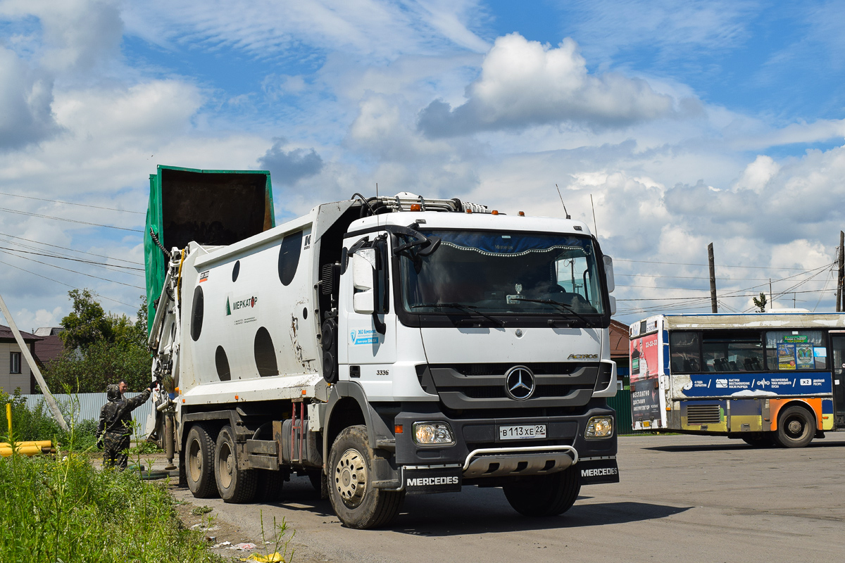 Алтайский край, № В 113 ХЕ 22 — Mercedes-Benz Actros '09 3336 [Z9M]