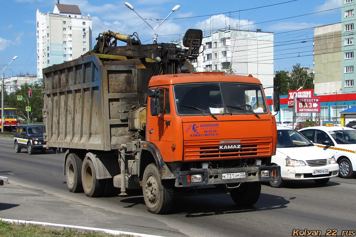 Алтайский край, № К 731 НМ 22 — КамАЗ-53229-15 [53229R]