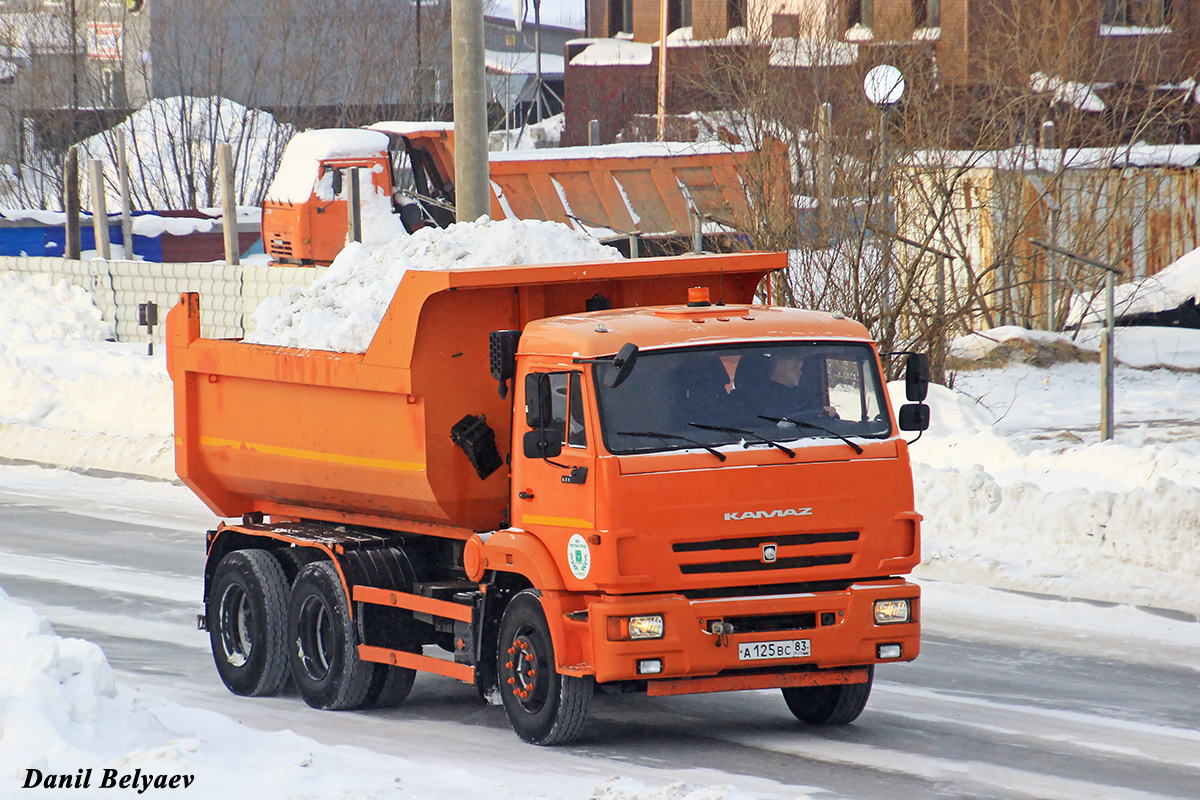 Ненецкий автономный округ, № А 125 ВС 83 — КамАЗ-65115-L4