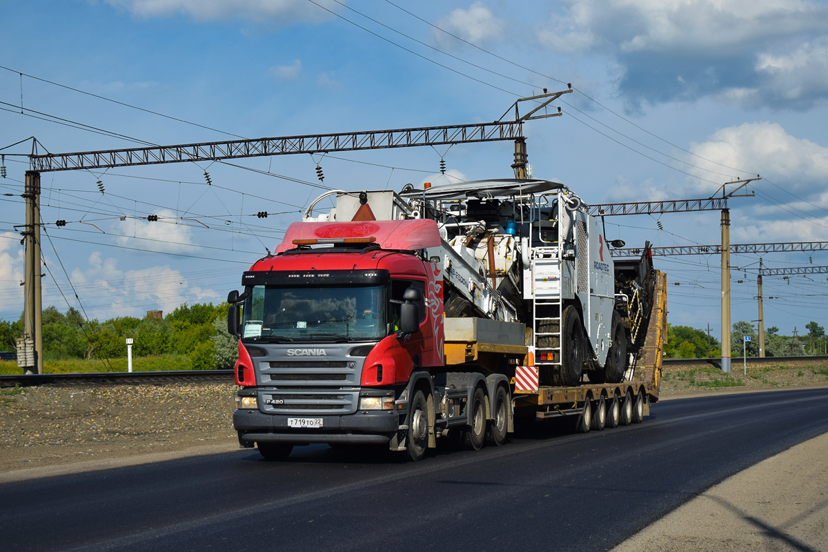 Алтайский край, № Т 719 ТО 22 — Scania ('2004) P420