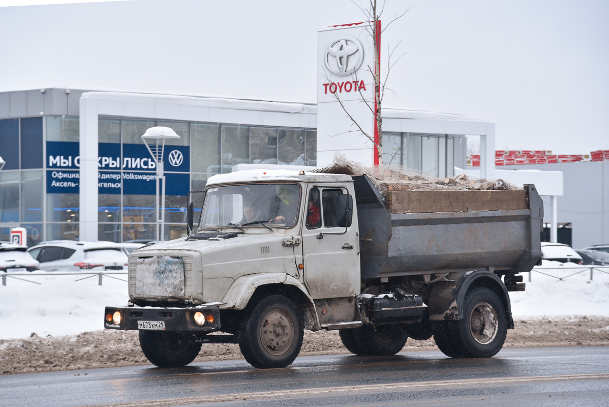 Архангельская область, № М 673 КМ 29 — ЗИЛ-494560