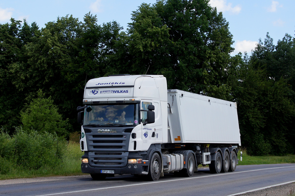 Литва, № DFU 157 — Scania ('2004) R480