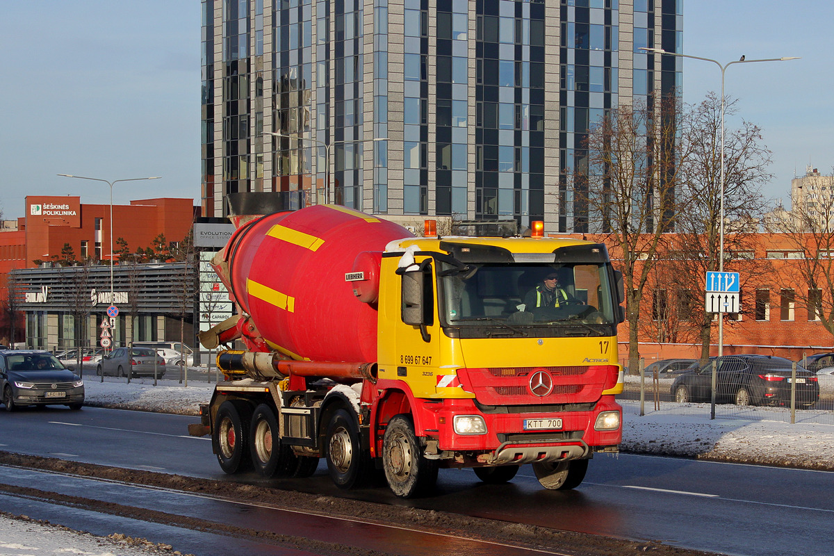 Литва, № KTT700 — Mercedes-Benz Actros ('2009)