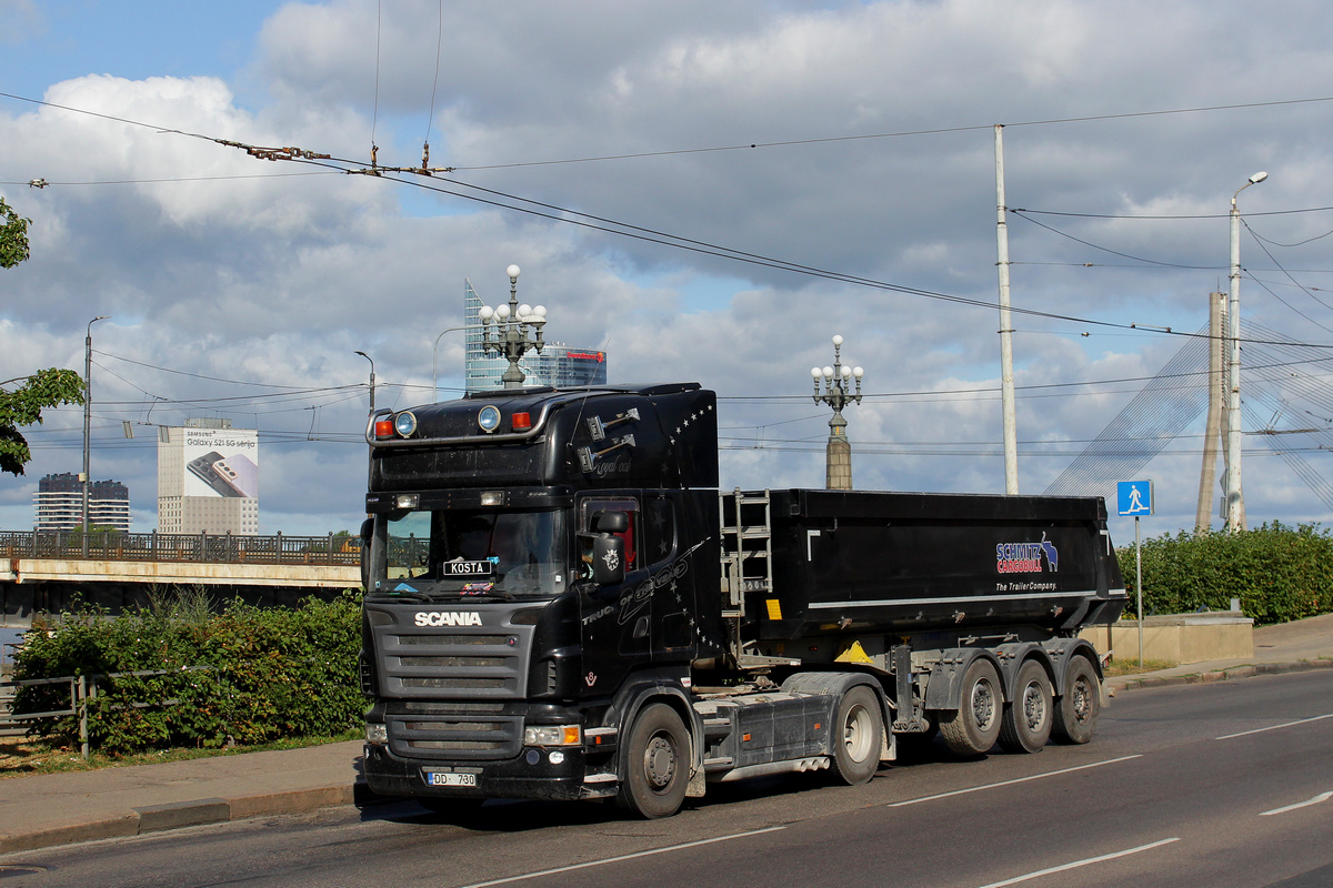 Латвия, № DD-730 — Scania ('2004) R580