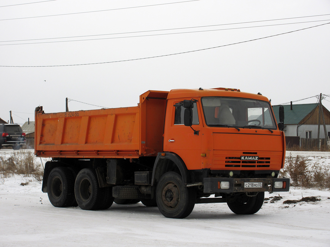 Бурятия, № С 218 МО 03 — КамАЗ-53229-15 [53229R]