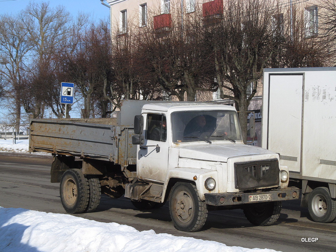 Витебская область, № АВ 2870-2 — ГАЗ-3309