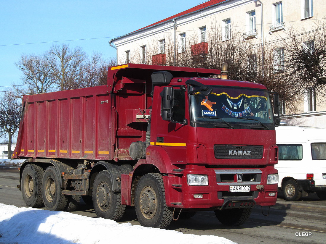 Витебская область, № АК 9100-2 — КамАЗ-65801-T5