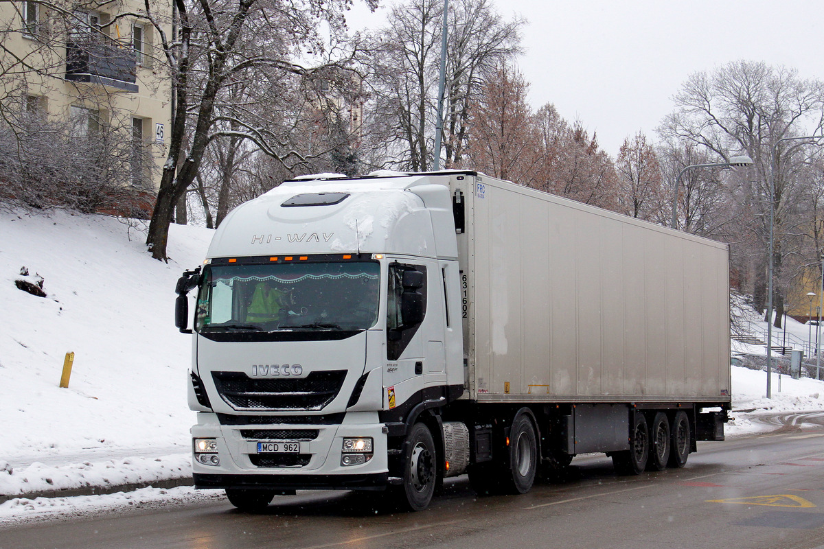 Литва, № MCD 962 — IVECO Stralis ('2012) 460