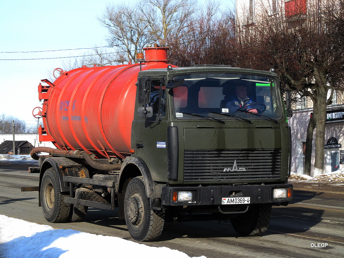 Гродненская область, № АМ 0369-4 — МАЗ-5337 (общая модель)