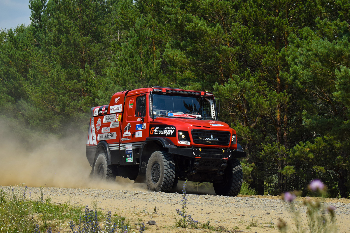 Минск, № АТ 4282-7 — МАЗ-6440RR; Ралли Шёлковый Путь (Алтайский край)