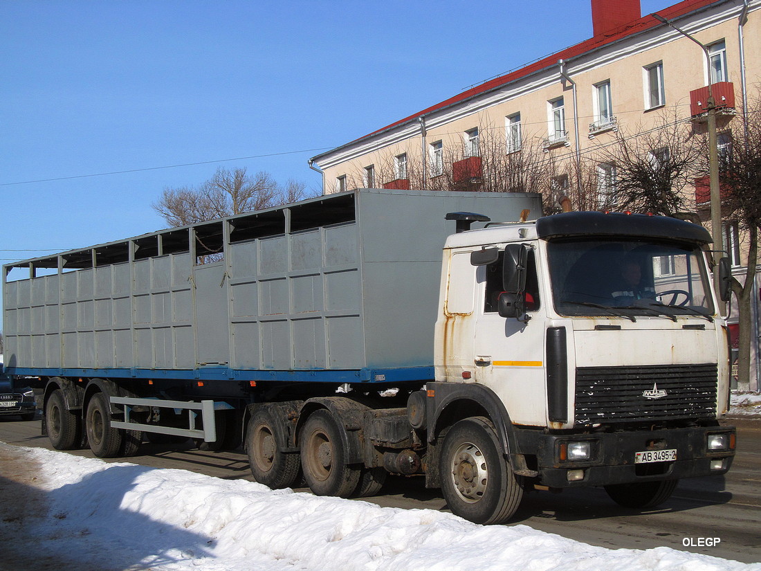 Витебская область, № АВ 3495-2 — МАЗ-6422 (общая модель)