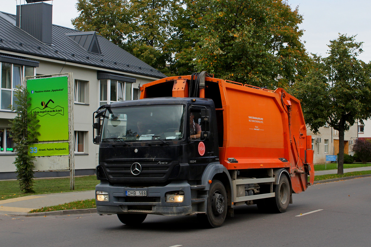 Литва, № DHB 188 — Mercedes-Benz Axor 1824