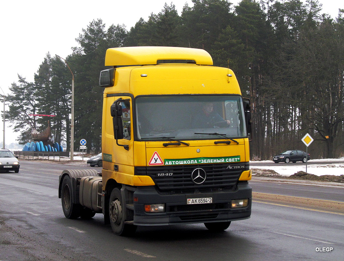 Витебская область, № АК 6594-2 — Mercedes-Benz Actros ('1997) 1840