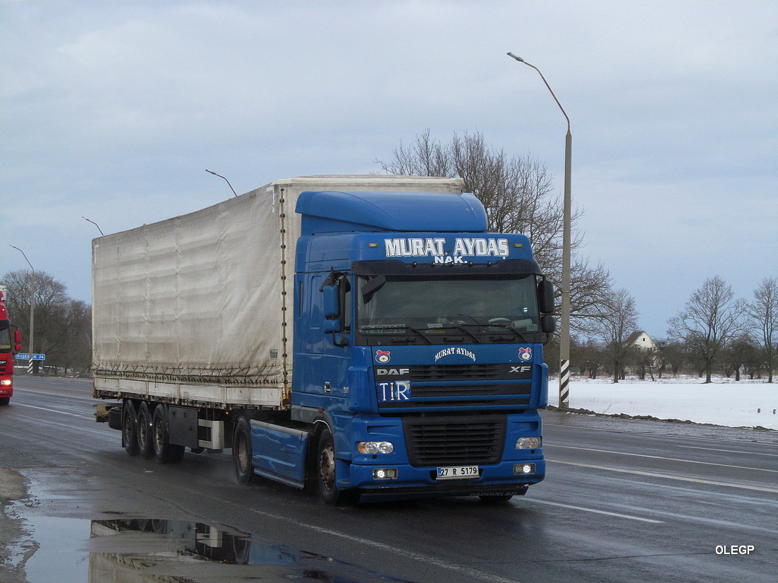 Турция, № 27 R 5179 — DAF XF95 FT