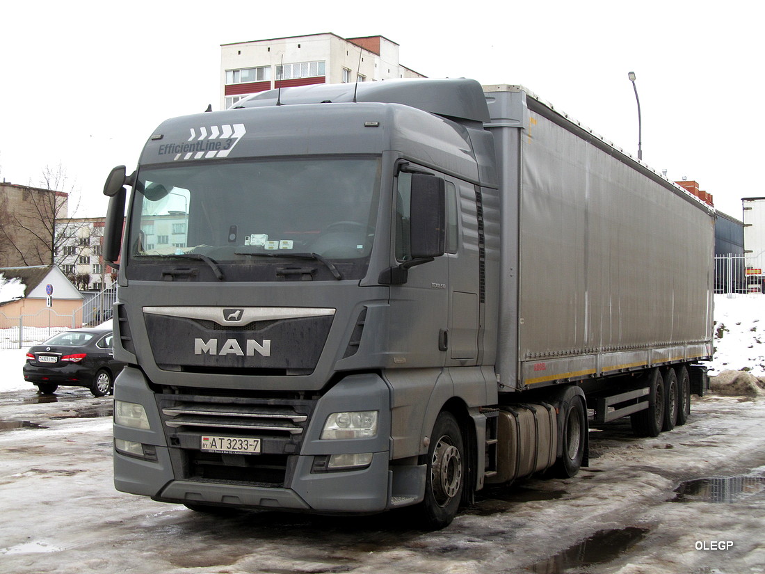 Минск, № АТ 3233-7 — MAN TGX ('2016) 18.510