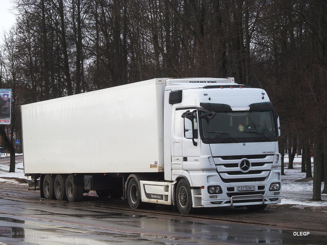 Минск, № АТ 5290-7 — Mercedes-Benz Actros ('2009) 1844