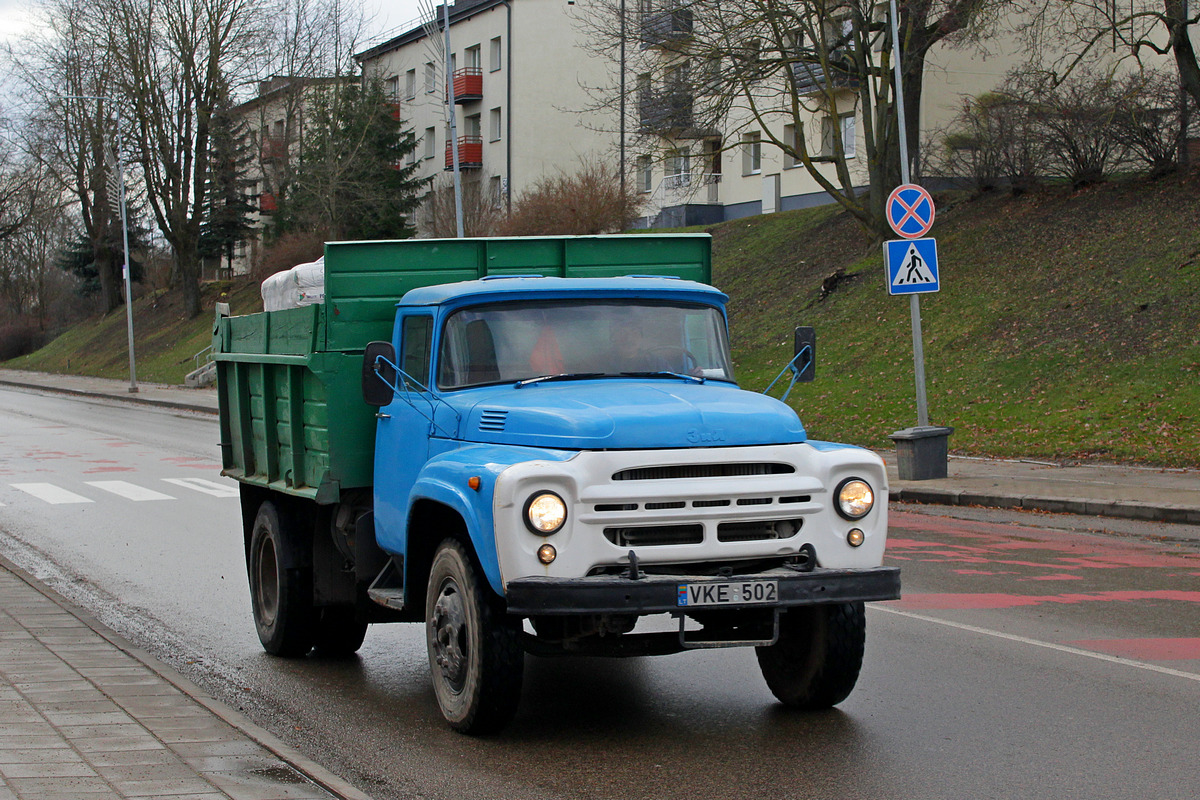 Литва, № VKE 502 — ЗИЛ-495810